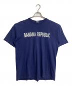 BANANA REPUBLICバナナリパブリック）の古着「【古着】90’SプリントTシャツ　半袖カットソー　Tシャツ　Tee  90年代　USA製」｜ネイビー