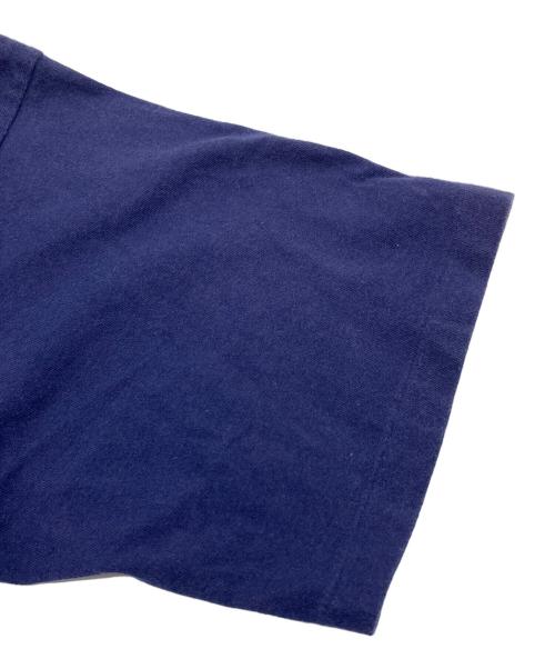 BANANA REPUBLIC（バナナリパブリック）BANANA REPUBLIC (バナナリパブリック) 【古着】90’SプリントTシャツ　半袖カットソー　Tシャツ　Tee  90年代　USA製 ネイビー サイズ:Lの古着・服飾アイテム