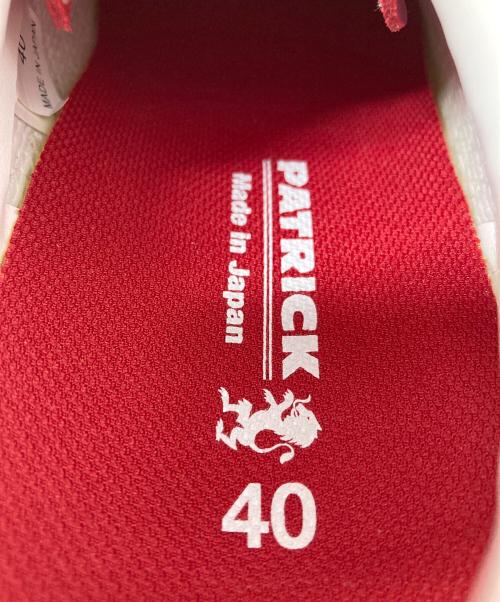 PATRICK（パトリック）PATRICK (パトリック) IRISレザースニーカー　限定カラー　日本製 パープル サイズ:40の古着・服飾アイテム