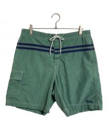 POLO SPORT（ポロスポーツ）の古着「【古着】ナイロンハーフパンツ　スイムパンツ　水陸両用」｜グリーン