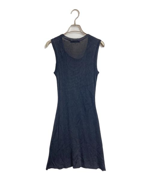 Christian Dior Sports（クリスチャン ディオールスポーツ）Christian Dior Sports (クリスチャン ディオールスポーツ) ノースリーブワンピース　レーヨンワンピース ブラック サイズ:Mの古着・服飾アイテム