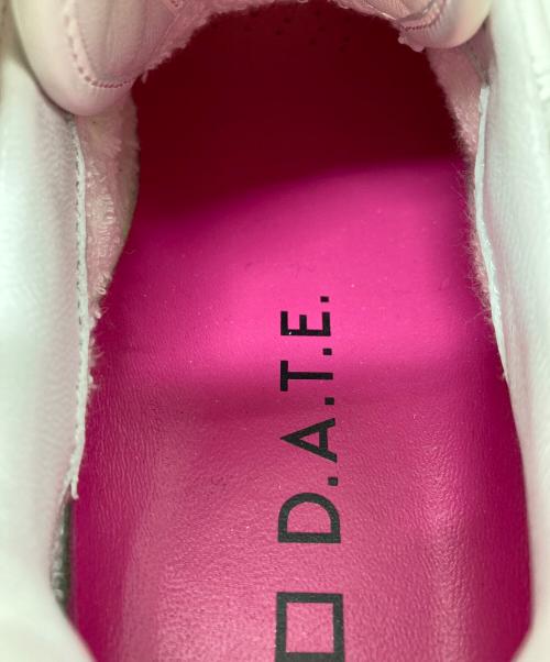 D.A.T.E.（デイト）D.A.T.E. (デイト) VETTA レオパードスニーカー　ヒョウ柄 ホワイト×ブラウン サイズ:US5.5の古着・服飾アイテム