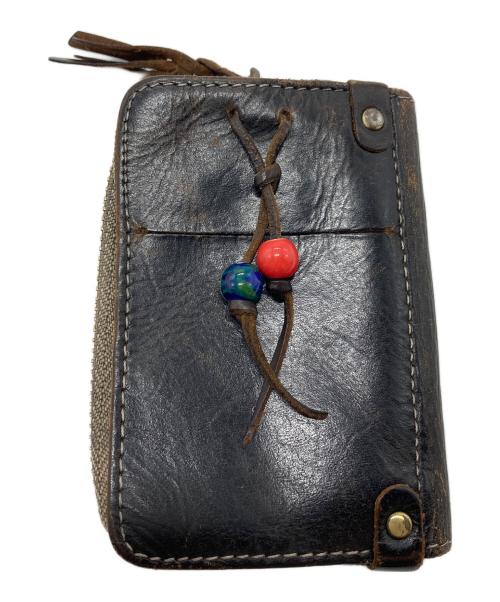 RRL（ダブルアールエル）RRL (ダブルアールエル) キーケース　コインケース ブラウン サイズ:実寸参照の古着・服飾アイテム