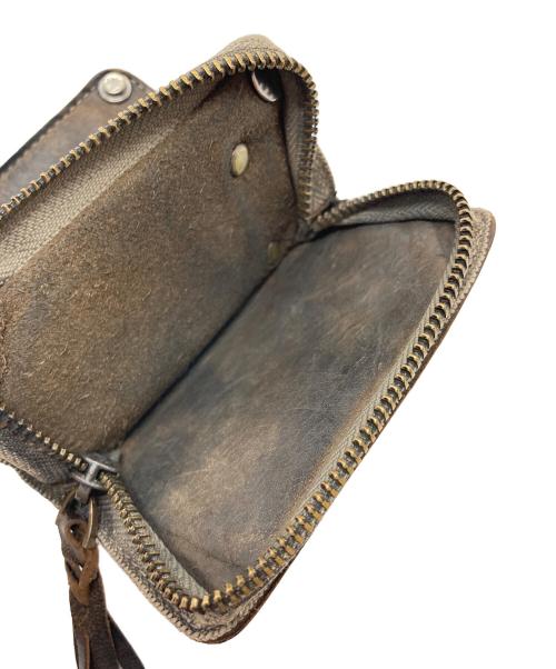 RRL（ダブルアールエル）RRL (ダブルアールエル) キーケース　コインケース ブラウン サイズ:実寸参照の古着・服飾アイテム