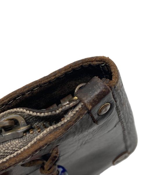 RRL（ダブルアールエル）RRL (ダブルアールエル) キーケース　コインケース ブラウン サイズ:実寸参照の古着・服飾アイテム