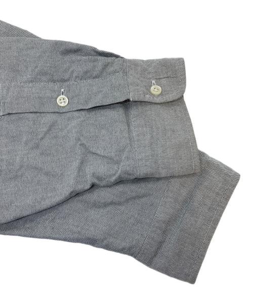 RALPH LAUREN（ラルフローレン）RALPH LAUREN (ラルフローレン) 【古着】ボタンダウンシャツ　コットンシャツ　長袖シャツ　オーバーサイズ　ポニー刺繍　BLAKE グレー サイズ:XXLの古着・服飾アイテム