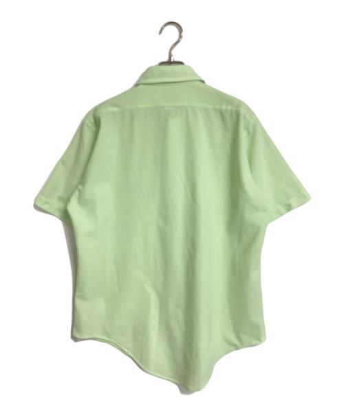 ARROW（アロー）ARROW (アロー) 【古着】70’S 半袖ポリシャツ　ポリエステルシャツ　70年代 グリーン サイズ:15 1／2の古着・服飾アイテム