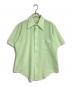 ARROW（アロー）の古着「【古着】70’S 半袖ポリシャツ　ポリエステルシャツ　70年代」｜グリーン