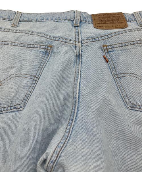 LEVI'S（リーバイス）LEVI'S (リーバイス) 【古着】555デニムパンツ　ジーンズ　オレンジタブ　USA製 スカイブルー サイズ:W34×L32の古着・服飾アイテム