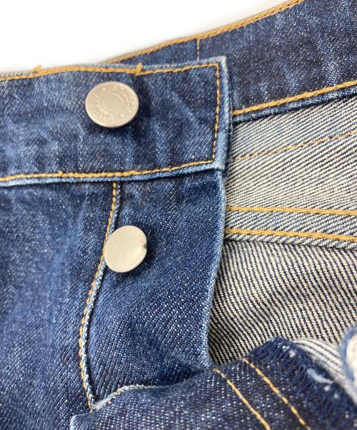 stussy（ステューシー）stussy (ステューシー) ボタンフライデニムパンツ　ジーンズ　USA製 インディゴ サイズ:34Rの古着・服飾アイテム