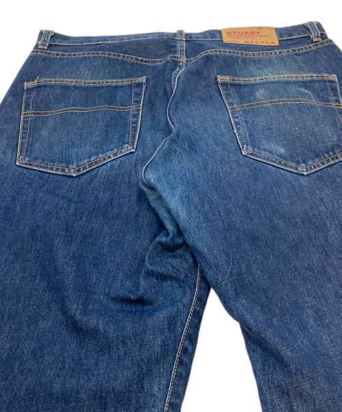 stussy（ステューシー）stussy (ステューシー) ボタンフライデニムパンツ　ジーンズ　USA製 インディゴ サイズ:34Rの古着・服飾アイテム