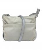 HIROFUヒロフ）の古着「【リベロ】ナイロン ショルダーバッグ S」｜シルバー×グレー