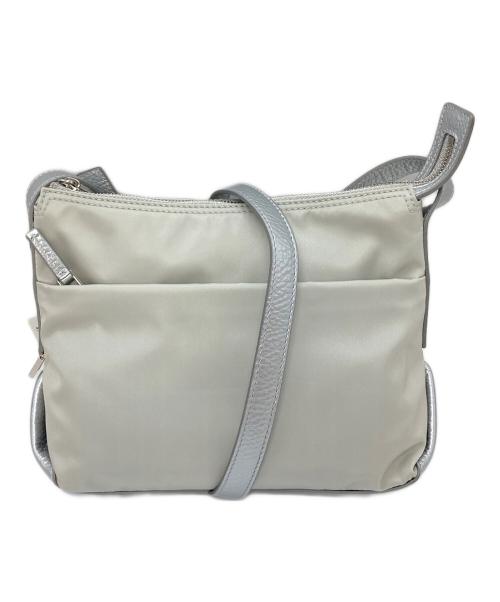 HIROFU（ヒロフ）HIROFU (ヒロフ) 【リベロ】ナイロン ショルダーバッグ S シルバー×グレー サイズ:実寸参照 未使用品の古着・服飾アイテム