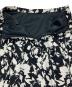 中古・古着 UNTITLED (アンタイトル) モザイクフラワー柄スカート　ロングスカート　総柄　花柄　日本製　セレモニー ブラック×ホワイト サイズ:01/S：7000円