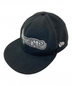 New Era×SUPREMEニューエラ×シュプリーム）の古着「21SS  Supreme Gonz Logo ロゴキャップ　帽子」｜ブラック