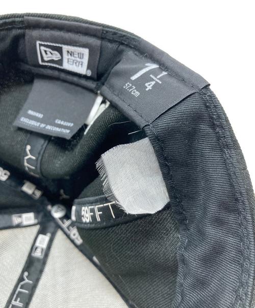 New Era（ニューエラ）New Era (ニューエラ) Supreme (シュプリーム) 21SS  Supreme Gonz Logo ロゴキャップ　帽子 ブラック サイズ:7 1/4の古着・服飾アイテム