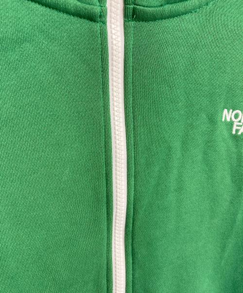 THE NORTH FACE（ザ ノース フェイス）THE NORTH FACE (ザ ノース フェイス) REARVIEW FULL ZIP HOODIE フードロゴ 刺繍ロゴジップパーカー　スポーツ　アウトドア グリーン サイズ:Lの古着・服飾アイテム