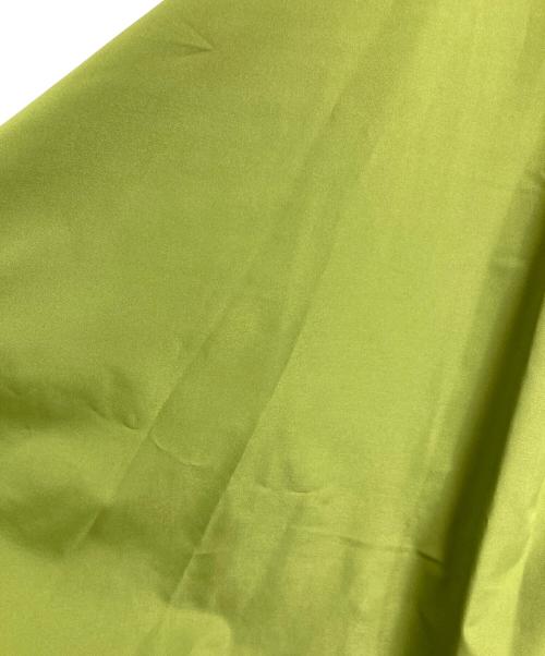 UN3D.（アンスリード）UN3D. (アンスリード) アシンメレイヤードパンツ　デザインパンツ グリーン サイズ:36の古着・服飾アイテム