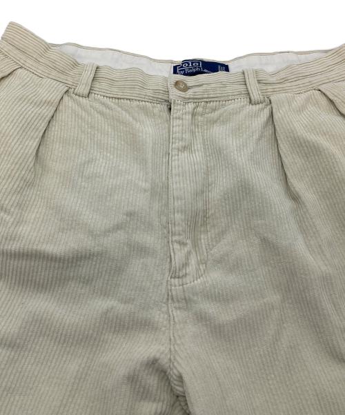 POLO RALPH LAUREN（ポロ・ラルフローレン）POLO RALPH LAUREN (ポロ・ラルフローレン) 【古着】コーデュロイパンツ ANDREW PANT アイボリー サイズ:34/36の古着・服飾アイテム