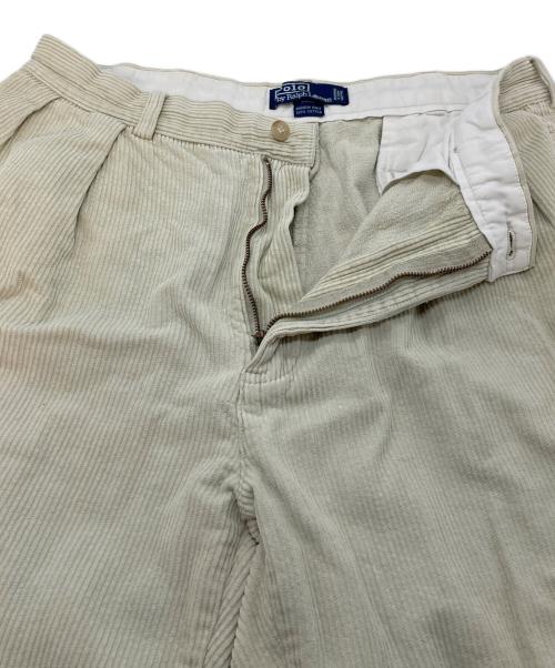 POLO RALPH LAUREN（ポロ・ラルフローレン）POLO RALPH LAUREN (ポロ・ラルフローレン) 【古着】コーデュロイパンツ ANDREW PANT アイボリー サイズ:34/36の古着・服飾アイテム