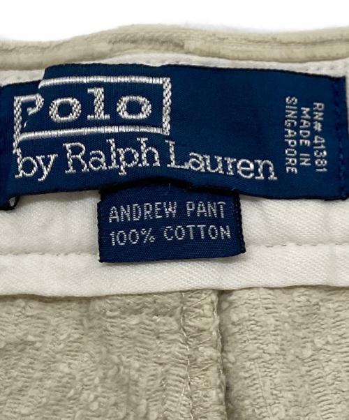 POLO RALPH LAUREN（ポロ・ラルフローレン）POLO RALPH LAUREN (ポロ・ラルフローレン) 【古着】コーデュロイパンツ ANDREW PANT アイボリー サイズ:34/36の古着・服飾アイテム