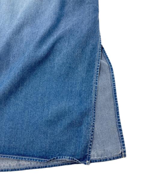 ticca（ティッカ）TICCA (ティッカ) Spick and Span (スピックアンドスパン) デニムサファリシャツジャケット ブルー サイズ:FREEの古着・服飾アイテム