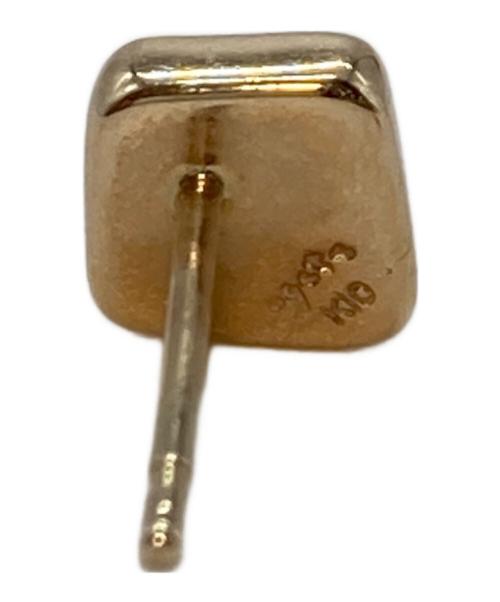 agete（アガット）agete (アガット) K10 ラピスラズリピアス ブルー×ゴールド サイズ:実寸参照の古着・服飾アイテム