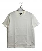 A.P.C.アーペーセー）の古着「刺繍ロゴTシャツ　コットンシャツ」｜ホワイト