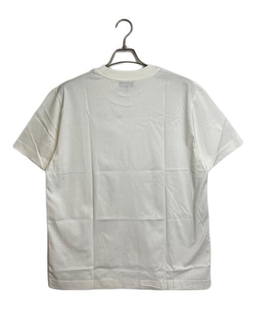 A.P.C.（アーペーセー）A.P.C. (アーペーセー) 刺繍ロゴTシャツ　コットンシャツ ホワイト サイズ:Lの古着・服飾アイテム