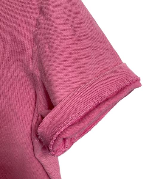 BAPE BY A BATHING APE（ベイプバイアベイシングエイプ）BAPE BY A BATHING APE (ベイプバイアベイシングエイプ) ポロシャツ　半袖シャツ　日本製 ピンク サイズ:Mの古着・服飾アイテム