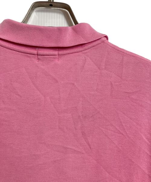 BAPE BY A BATHING APE（ベイプバイアベイシングエイプ）BAPE BY A BATHING APE (ベイプバイアベイシングエイプ) ポロシャツ　半袖シャツ　日本製 ピンク サイズ:Mの古着・服飾アイテム