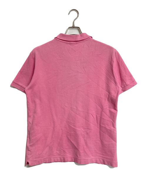 BAPE BY A BATHING APE（ベイプバイアベイシングエイプ）BAPE BY A BATHING APE (ベイプバイアベイシングエイプ) ポロシャツ　半袖シャツ　日本製 ピンク サイズ:Mの古着・服飾アイテム
