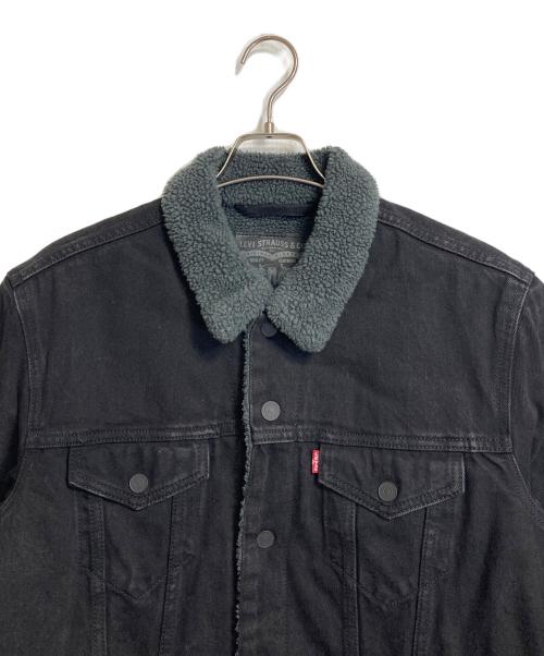 LEVI'S（リーバイス）LEVI'S (リーバイス) ランチジャケット　シアリングジャケット　カウボーイジャケット ブラック サイズ:Lの古着・服飾アイテム