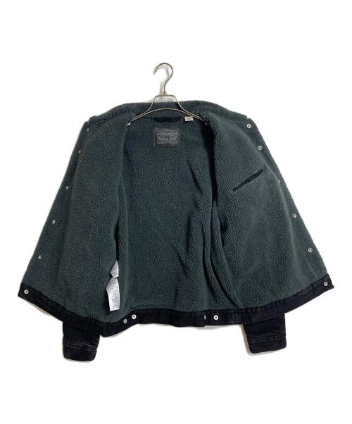 LEVI'S（リーバイス）LEVI'S (リーバイス) ランチジャケット　シアリングジャケット　カウボーイジャケット ブラック サイズ:Lの古着・服飾アイテム