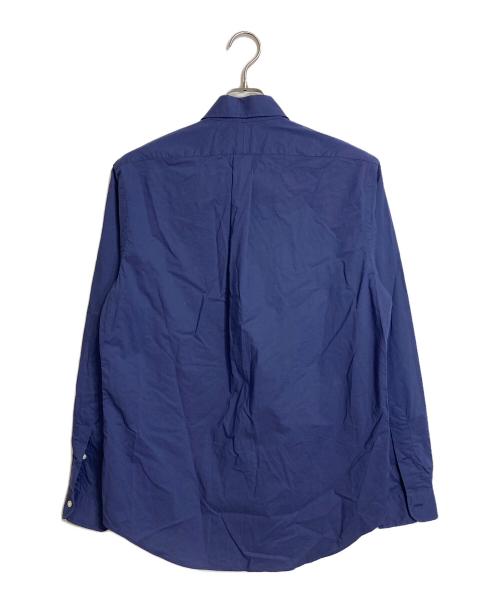 RALPH LAUREN（ラルフローレン）RALPH LAUREN (ラルフローレン) POLO RALPH LAUREN ストレッチ ボタンダウンシャツ 国内代理店表記有 ネイビー サイズ:Mの古着・服飾アイテム