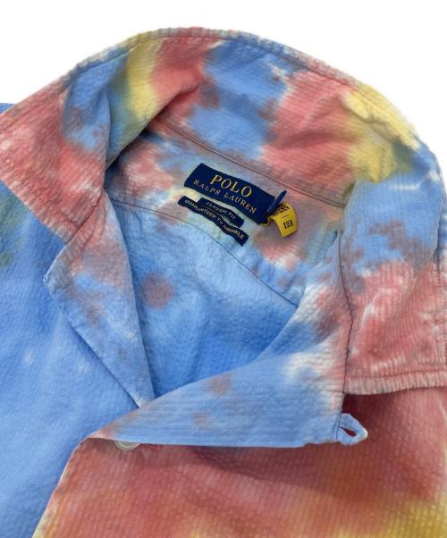 POLO RALPH LAUREN（ポロ・ラルフローレン）POLO RALPH LAUREN (ポロ・ラルフローレン) CLASSIC FIT タイダイシャツ マルチカラー サイズ:Sの古着・服飾アイテム
