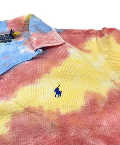 POLO RALPH LAUREN（ポロ・ラルフローレン）POLO RALPH LAUREN (ポロ・ラルフローレン) CLASSIC FIT タイダイシャツ マルチカラー サイズ:Sの古着・服飾アイテム
