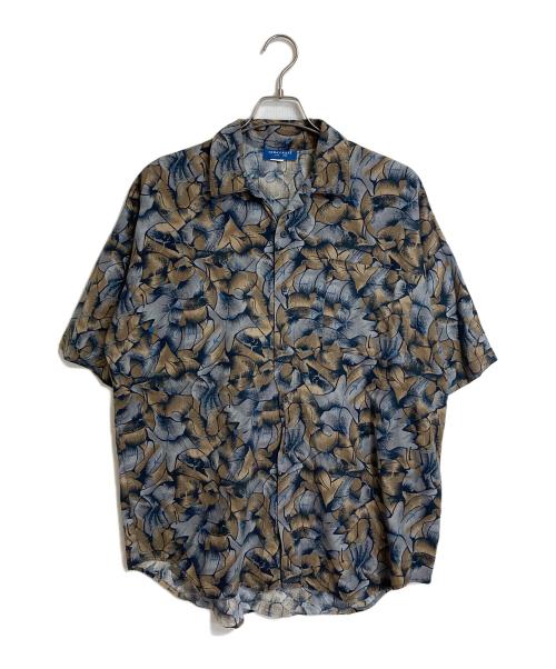 TOWN CRAFT（タウンクラフト）TOWN CRAFT (タウンクラフト) コットンレーヨンアロハシャツ　USA製 イエロー サイズ:Lの古着・服飾アイテム