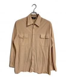 St Michael（セントミカエル）の古着「【古着】モールスキンシャツ　 カナダ製 三角タグ」｜ベージュ