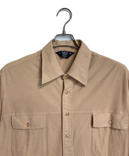 St Michael（セントミカエル）St Michael (セントミカエル) 【古着】モールスキンシャツ　 カナダ製 三角タグ ベージュ サイズ:XLの古着・服飾アイテム
