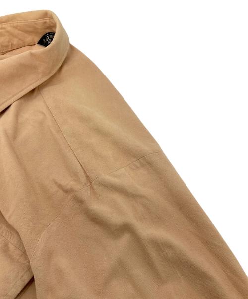 St Michael（セントミカエル）St Michael (セントミカエル) 【古着】モールスキンシャツ　 カナダ製 三角タグ ベージュ サイズ:XLの古着・服飾アイテム