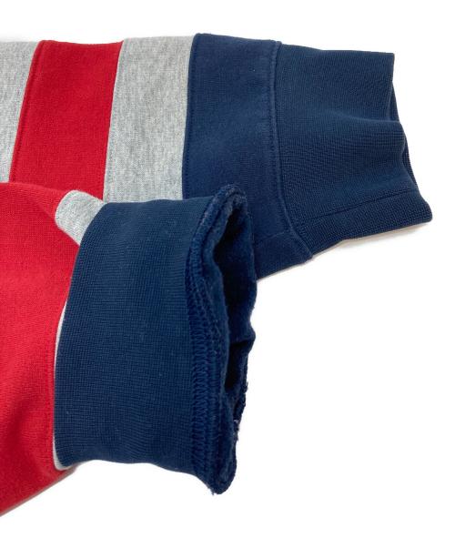 POLO RALPH LAUREN（ポロ・ラルフローレン）POLO RALPH LAUREN (ポロ・ラルフローレン) 1967 パーカー　フーデット　フード ネイビー×ホワイト サイズ:XLの古着・服飾アイテム