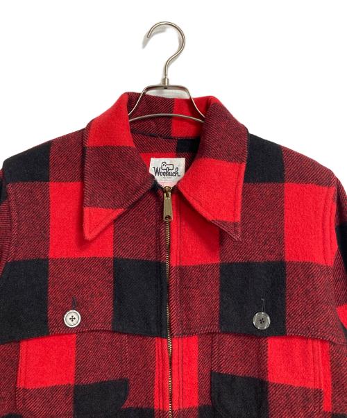 WOOLRICH（ウールリッチ）WOOLRICH (ウールリッチ) 【古着】70’S マッキーノジャケット　70年代　 レッド×ブラック サイズ:Sの古着・服飾アイテム