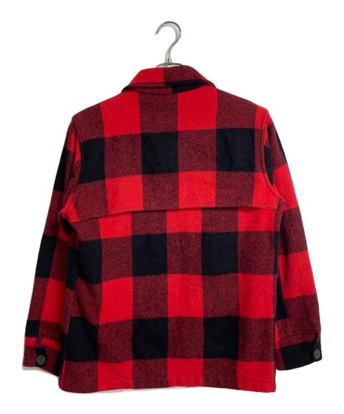WOOLRICH（ウールリッチ）WOOLRICH (ウールリッチ) 【古着】70’S マッキーノジャケット　70年代　 レッド×ブラック サイズ:Sの古着・服飾アイテム