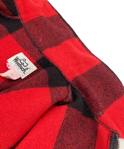 WOOLRICH（ウールリッチ）WOOLRICH (ウールリッチ) 【古着】70’S マッキーノジャケット　70年代　 レッド×ブラック サイズ:Sの古着・服飾アイテム