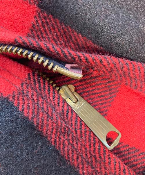 WOOLRICH（ウールリッチ）WOOLRICH (ウールリッチ) 【古着】70’S マッキーノジャケット　70年代　 レッド×ブラック サイズ:Sの古着・服飾アイテム