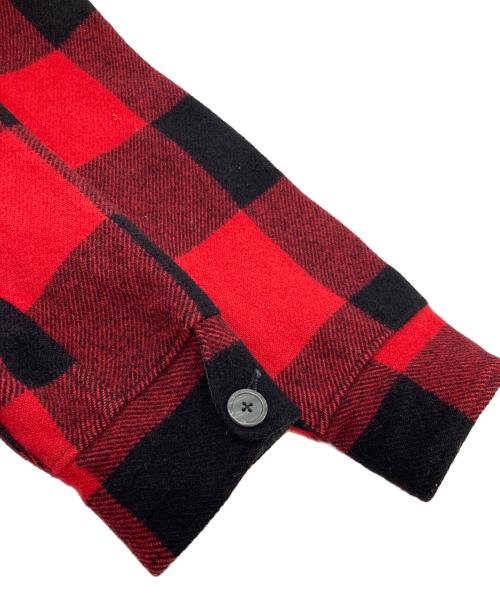 WOOLRICH（ウールリッチ）WOOLRICH (ウールリッチ) 【古着】70’S マッキーノジャケット　70年代　 レッド×ブラック サイズ:Sの古着・服飾アイテム