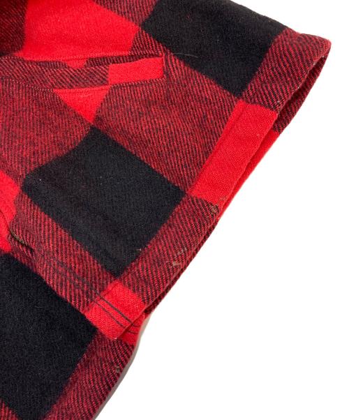 WOOLRICH（ウールリッチ）WOOLRICH (ウールリッチ) 【古着】70’S マッキーノジャケット　70年代　 レッド×ブラック サイズ:Sの古着・服飾アイテム