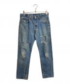 LEVI'Sリーバイス）の古着「【古着】デニムパンツ 501XX　USA製　90s 90年代　アメリカ製　96年」｜ブルー