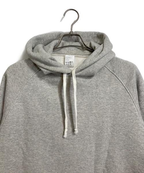 COMOLI（コモリ）COMOLI (コモリ) コットン吊裏毛 パーカ　フーディ」3 グレー サイズ:3の古着・服飾アイテム
